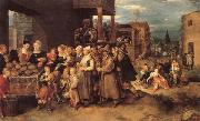 Francken, Frans II The Seven Acts of Charity oil